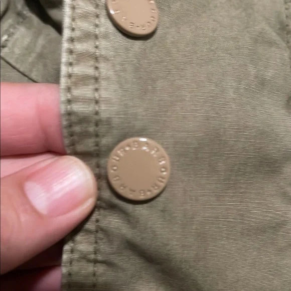 Barbour engineered garments Tan Military Field Jacket with Epaulettes - Picture 7 of 13